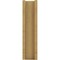 Ekena Millwork 5 1/2-in W x 18-in D x 22-in H Balboa Block Rough Cedar Woodgrain TimberThane Outlooker, Primed Tan OUTUR055X18X22BOA44RCPR - alternate 6